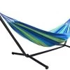 Hangmat Met Standaard En Opbergtas – 2 Persoons – Max. Draaggewicht 200Kg – Hangmatset – Hangmatten – Hang Mat Voor Binnen En Buiten – Hangmatstandaard – Hammock – Blauw / Groen -Tuinmeubel Verkoop 1200x874 1