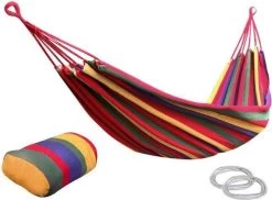 Hangmat - 200x80cm - 1 Persoons - Multi Color -Tuinmeubel Verkoop 1200x884 2