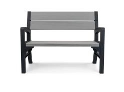 Keter Montero Tuinbank – 2-personen - 120x61x91cm - Grafiet