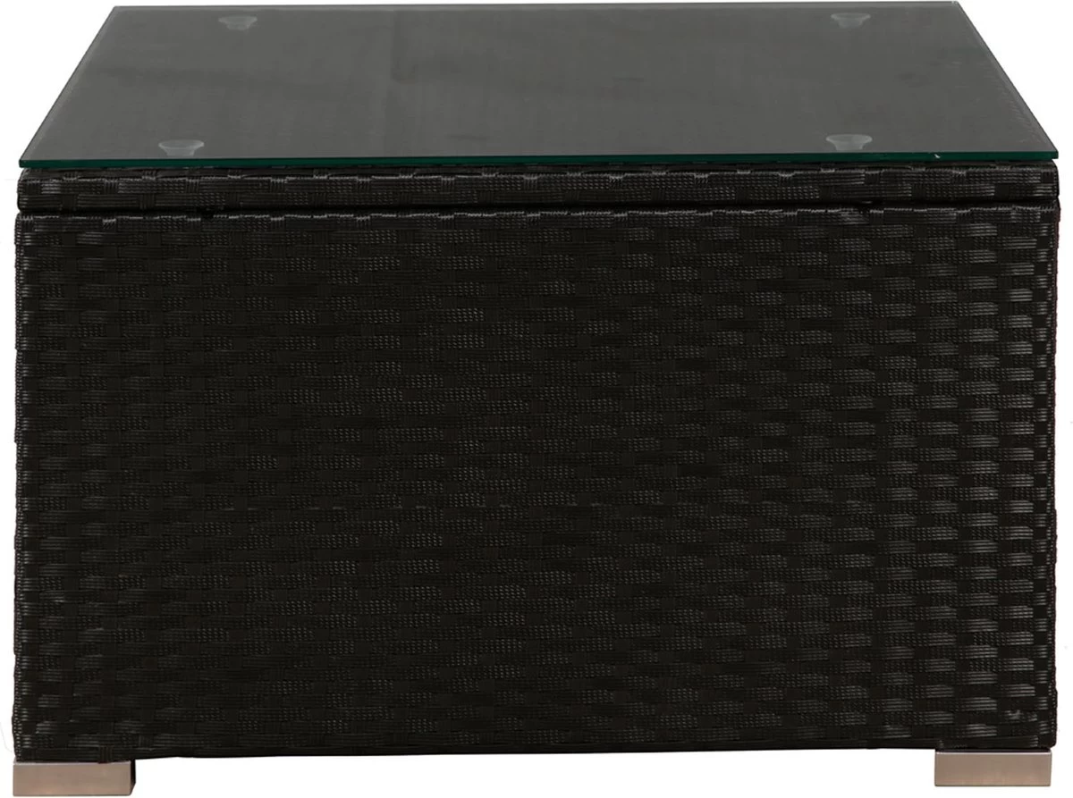 Polyrotan Loungeset Punta Cana L - Zwart 18 Polyrotan Loungeset Punta Cana L - Zwart - Afbeelding 16