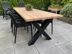 Tuintafel Douglas 220 Cm X 90 Cm | Stalen Poten | + Montage | Duurzame Eettafel | Onderhoudsarm 6-8 Personen | Geschaafd Hout | DuuMaa 9 Tuintafel Douglas 220 Cm X 90 Cm | Stalen Poten | + Montage | Duurzame Eettafel | Onderhoudsarm 6-8 Personen | Geschaafd Hout | DuuMaa -Tuinmeubel Verkoop 1200x899 16