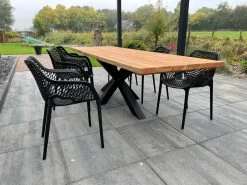 Tuinstoel - Air XL - Zwart - Siesta -Tuinmeubel Verkoop 1200x899