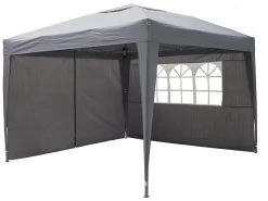 Garden Royal Partytent 3x3m Easy Up Grijs Met 4 Zijwanden -Tuinmeubel Verkoop 1200x900 26