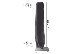 AeroCover Parasolhoes - Zweef Parasols - Grijs - 250x55 Cm (HxB) -Tuinmeubel Verkoop 1200x900 31