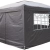 Garden Royal Partytent 3x3m Easy Up Grijs Met 4 Zijwanden -Tuinmeubel Verkoop 1200x904 3