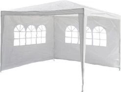 Garden Royal Partytent - 2 Zijwanden - 3 X 3 M - Wit -Tuinmeubel Verkoop 1200x908 2