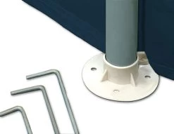 MaxxGarden Partytent Feesttent Paviljoen - 300 X 400 X 250 Cm - Zijwanden - Blauw -Tuinmeubel Verkoop 1200x926 4