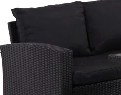 Rotan Loungeset Zwart 6 Pers Eettafel Kussens Weerbestendige Hoeklounge -Tuinmeubel Verkoop 1200x940 3