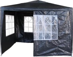 Garden Royal Partytent 3x3m Grijs Met 4 Zijwanden