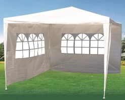 Garden Royal Partytent - 2 Zijwanden - 3 X 3 M - Wit -Tuinmeubel Verkoop 1200x962