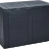 Parya Garden- Opbergbox Kussenbox - Tuinkist 170 Liter - Grijs- 75 X 44 X 53 Cm -Tuinmeubel Verkoop 1200x966