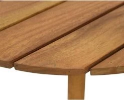 BUITEN Living Seville Lounge Tuintafel | Hardhout | 97x57cm - Ovale Tuintafel -Tuinmeubel Verkoop 1200x967