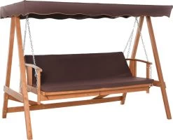 Outsunny Hollywoodschommel Hout Tuinschommel Schommelbank Ligfunctie 3 Personen 84A-185 -Tuinmeubel Verkoop 1200x972 1