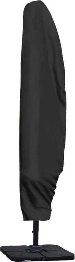 Parasolhoes Voor Zweefparasol - 265 Cm - Zwart - Waterbestendige Hoes Voor Parasol - Parasolhoes Staande Parasol Met Rits -Tuinmeubel Verkoop 343x1200
