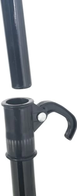 Prolenta Premium - Loungebed Met Parasol Poly Rattan Grijs -Tuinmeubel Verkoop 471x1200