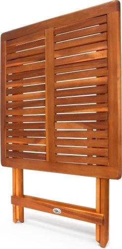 Casaria Bijzettafel Acacia Hout- Inklapbaar - 70x70x73 Cm Bruin 11 Casaria Bijzettafel Acacia Hout- Inklapbaar - 70x70x73 Cm Bruin -Tuinmeubel Verkoop 588x1200