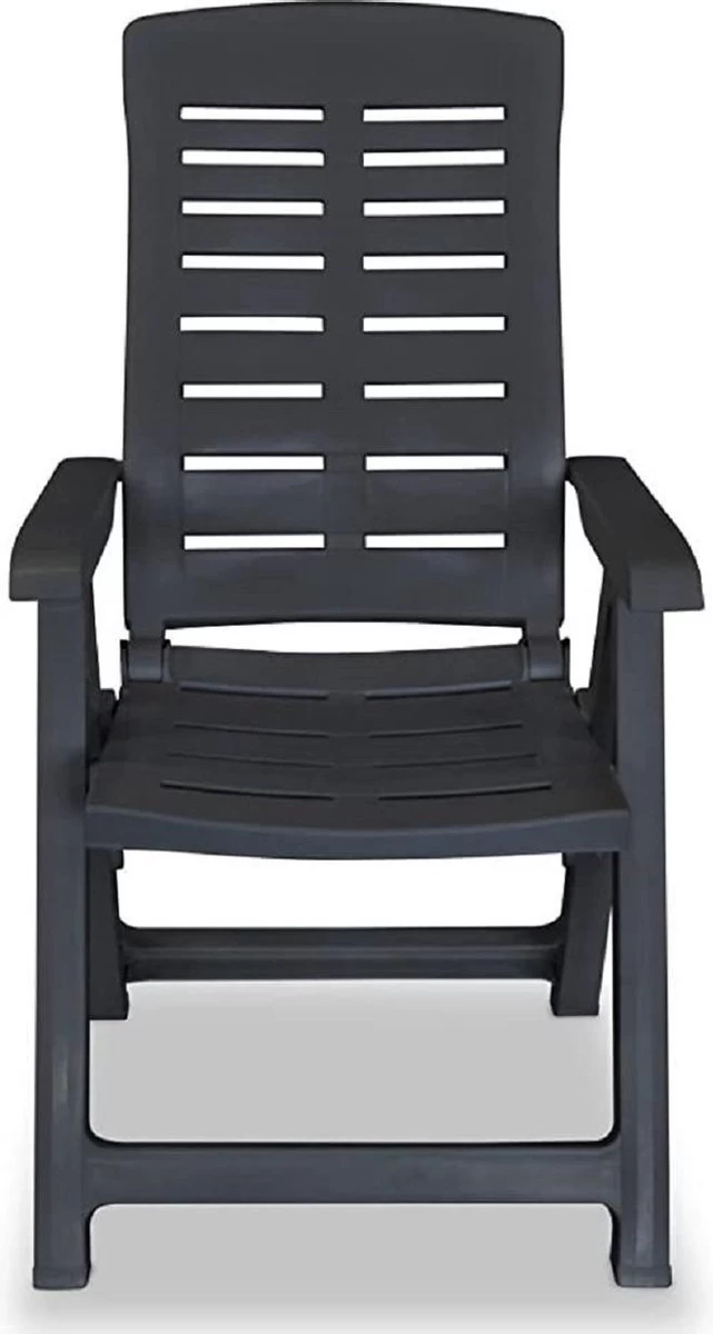 MaxxGarden Tuinstoel - Verstelbare Stoel Met Armleuningen - Zwart 4 MaxxGarden Tuinstoel - Verstelbare Stoel Met Armleuningen - Zwart - Afbeelding 2