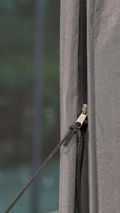 Weersbestendige Parasolhoes - Max. 4 X 4 M - Grijs / Antraciet - Zweefparasol 16 Weersbestendige Parasolhoes - Max. 4 X 4 M - Grijs / Antraciet - Zweefparasol -Tuinmeubel Verkoop 680x1200