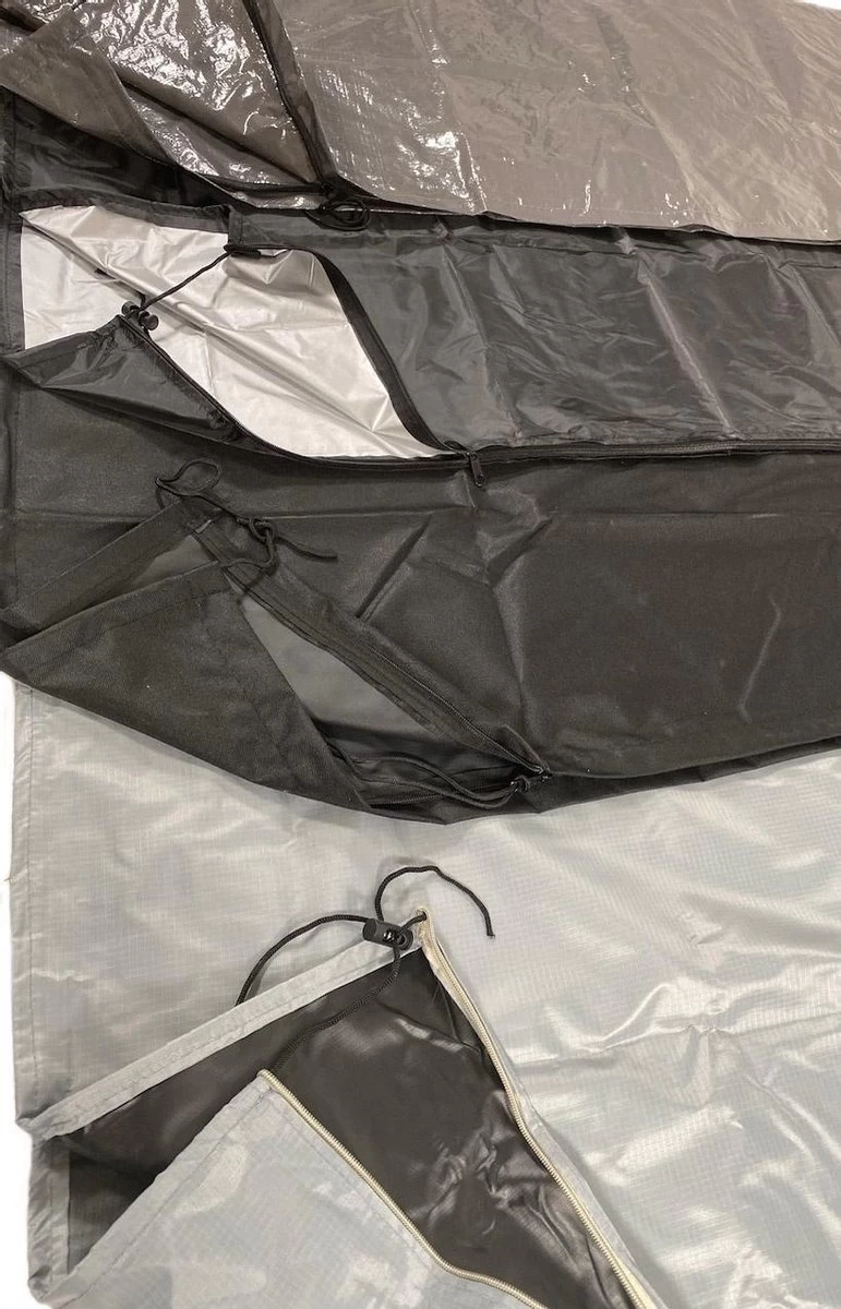 Parasolhoes - Hoes Ronde Stokparasol T/m ø 4m - Hoes Vierkante Stokparasol 3mx3m - Zware Dikke Kwaliteit 7 Parasolhoes - Hoes Ronde Stokparasol T/m ø 4m - Hoes Vierkante Stokparasol 3mx3m - Zware Dikke Kwaliteit - Afbeelding 5