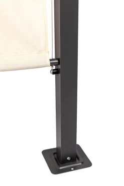 MaxxGarden Pergola - Partytent - Tuinpaviljoen Met één Gesloten Zijkant - 3x3x2,3 M - Cream -Tuinmeubel Verkoop 799x1200 10