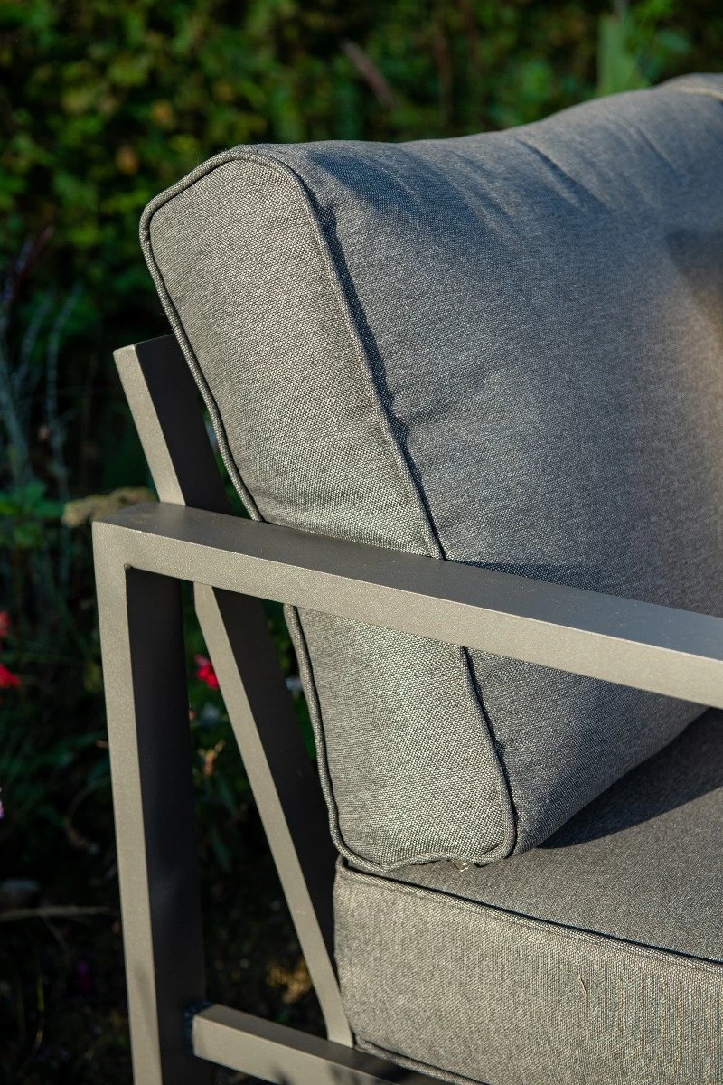 Garden Impressions Durban Loungeset - 4-delig - Zwart 15 Garden Impressions Durban Loungeset - 4-delig - Zwart - Afbeelding 13