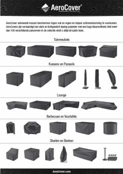 Aerocover Loungesethoes - L-vorm - L 255 X L 255 X B 100 X H 70 Cm 24 Aerocover Loungesethoes - L-vorm - L 255 X L 255 X B 100 X H 70 Cm -Tuinmeubel Verkoop 852x1200 2