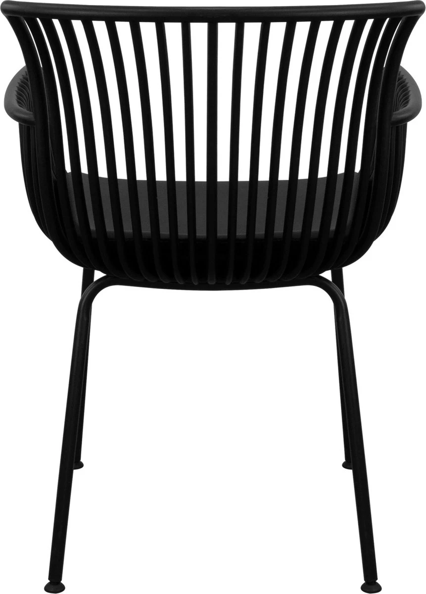 Kick Tuinstoel Otis - Zwart 6 Kick Tuinstoel Otis - Zwart - Afbeelding 4