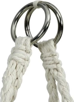 Macramé Hangstoel Beige - Beige Hangstoel - Hangstoel Touw - Hangstoel - Tot 110KG - Eenpersoons Hangstoel - Hang Stoel 1 Persoon - Hangstoel Voor Binnen - Hangstoel Zonder Standaard - Hangstoel Buiten -Tuinmeubel Verkoop 863x1200