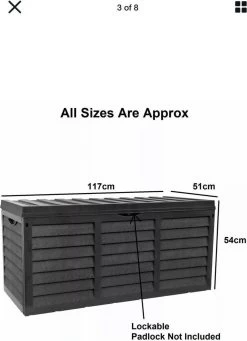 Grote Tuinkussen Opbergbox 320l UV-bestendig En Winterharde Tuinbox Met Wielen -Tuinmeubel Verkoop 868x1200 1