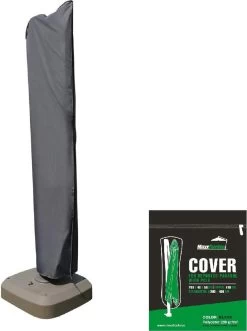 MaxxGarden Parasolhoes - Afdekhoes Voor Zweefparasol - Beschermhoes - 200-400 Cm - Met Rits En Trekkoord - Zwart -Tuinmeubel Verkoop 896x1200 2