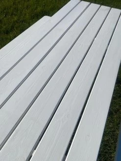 Goedkopepicknicktafels.nl | Witte XL Picknicktafel | Tuintafel 6 Persoons | Wit Gespoten Gedroogd Grenen Hout! -Tuinmeubel Verkoop 899x1200 7