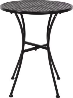 Bolero Ronde Stalen Bistro Tafel Zwart 60cm 9 Bolero Ronde Stalen Bistro Tafel Zwart 60cm -Tuinmeubel Verkoop 903x1200