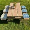 Robuuste Picknicktafel Van Douglashout. Duurzaam En Modern. Lengte 2,40 Meter -Tuinmeubel Verkoop 922x1200