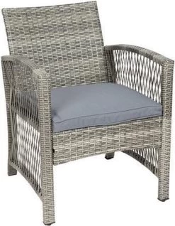Merkloos Tuin Loungeset Grijs / Bruin - Lounge Set Tuin - Relax Bank - Lounge Bank Tuin - Tuinbank - Loungebank - Tuinset/ Loungebank - Tuinset - Tuinstoel - Loungeset - Rattan Tuinmeubilair - Poly Rotan Tuinmeubelen - Grijs / Bruin -Tuinmeubel Verkoop 931x1200 1
