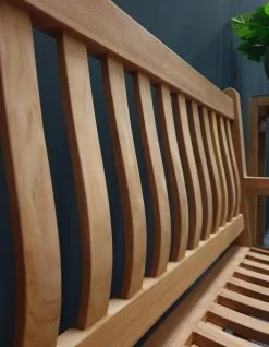 Merkloos TIERRA | Tuinbank Van Teak Comfort Plus + | 150 Cm - 3-Persoons / 3-Zits | Naturel / Original | BONANY Luxe | Geschuurd & Olie Op Waterbasis | Klassiek & Traditioneel | Stevig | Tuinzetel | Bank Voor Tuin -Tuinmeubel Verkoop 932x1200