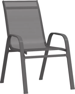 VidaXL 5-delige Tuinset Grijs En Zwart -Tuinmeubel Verkoop 961x1200 1