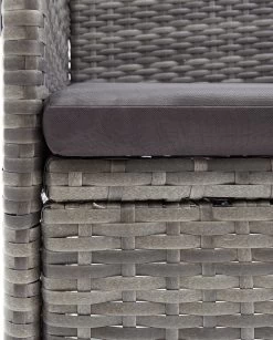 VidaXL 7-delige Tuinset Met Kussens Grijs En Zwart -Tuinmeubel Verkoop 964x1200 2