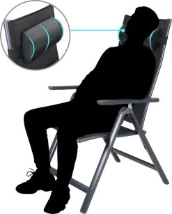 Casaria Tuinstoel Aluminium - 2 Stuks Inklapbaar - Antraciet -Tuinmeubel Verkoop 966x1200 1