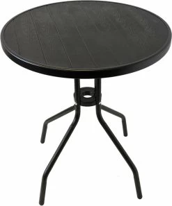 Merkloos Tuintafel - Hout Look - Extra Stevig - Onderhoudsvrij -Tuinmeubel Verkoop 998x1200 1